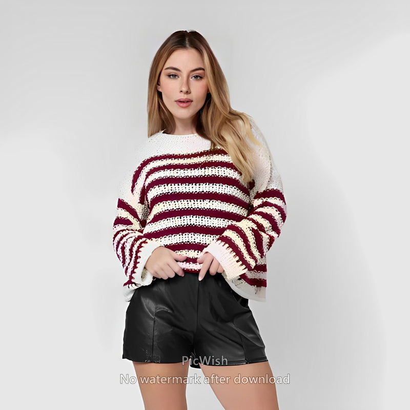 Casaco Feminino Crochê Tricô