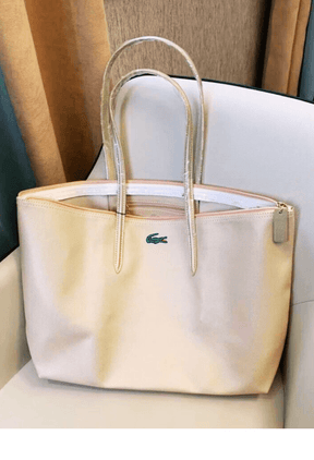 Bolsa Tote Lacoste L.12.12 Com Zíper - bossabella