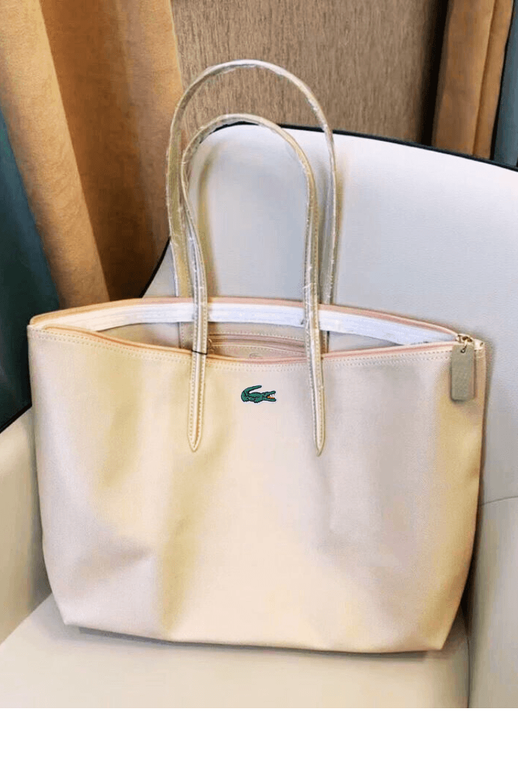 Bolsa Tote Lacoste L.12.12 Com Zíper - bossabella