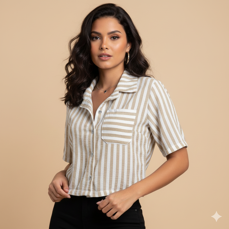 Camisa Feminina Linho Listrada Manga Curta, Blusas Femininas Zara, Blusa listrada Renner, Blusa Listrada feminina Zara, blusa listrada feminina renner, blusa listrada feminina hering, blusa listrada feminina, blusa listrada colorida feminina, Blusa Feminina Zara, Blusa Feminina Renner, Blusa Feminina elegante verão, Blusa feminina  camisas femininas zara, camisa zara feminina, camisa renner feminina, Camisa linho feminina Zara, camisa linho listrada