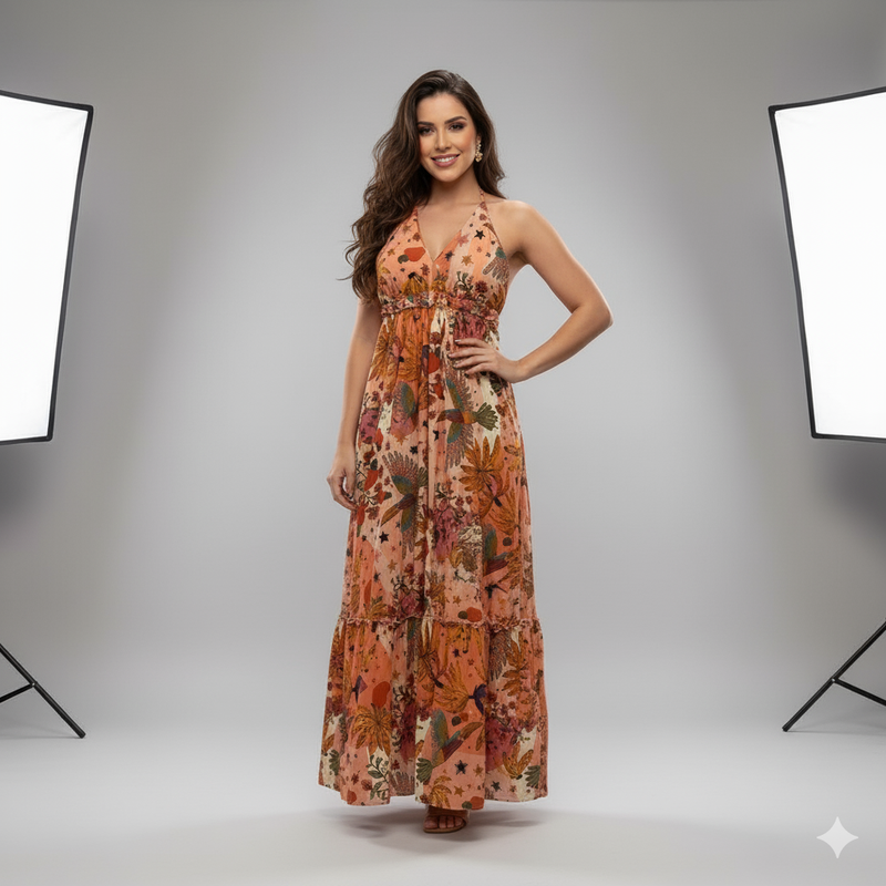 Vestidos Zizane, Vestidos Zara, Vestidos Renner, vestidos estampado na promoção,  vestidos x  Vestidos Elegantes, Vestidos C&A, vestidos, Vestido Zara, Vestido Renner, Vestido Longo Estampado com Amarração nas Costas, Vestido Farm, vestido c&a promoção, Vestido C&A, vestido Amaro, Roupas Femininas, roupas, Quais são os vestidos que estão na moda?, Vestido Longo de Alcinha Busto Com Amarração Estampa Florida, Vestido Longo Alça com Bojo Forrado, Vestido Longo Amimal Estampado Elegante