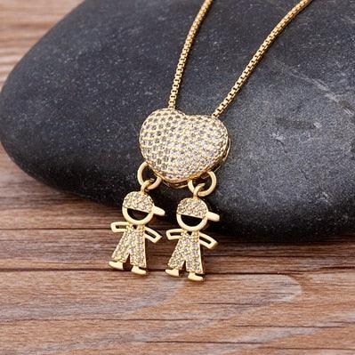 Colar Filhos Amor Eterno- O Laço Imortal que Toda Mãe Deseja Ter!, colar mãe e filho personalizado