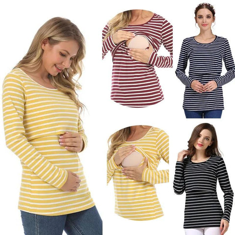Roupas para gestantes, Roupas de maternidade de algodão, Roupas confortáveis ​​para gestantes, Roupa prática para gestantes, Roupa maternidade, Moda maternidade, Moda Gestante Versátil, Moda gestante elegante, Moda casual para gestantes, Maternidade, Gestante pronta entrega, Estilo confortável para gestantes, Blusas de Amamentação, Blusa para amamentar renner, Blusa gestante, blusa de manga longa com abertura, Blusa amamentação inverno, Conforto para mães, Abertura para amamentação