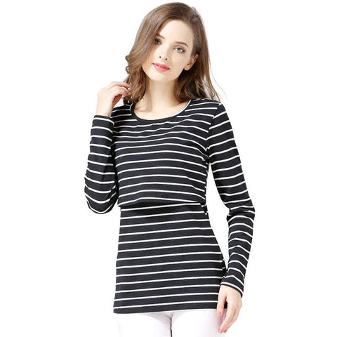Roupas para gestantes, Roupas de maternidade de algodão, Roupas confortáveis ​​para gestantes, Roupa prática para gestantes, Roupa maternidade, Moda maternidade, Moda Gestante Versátil, Moda gestante elegante, Moda casual para gestantes, Maternidade, Gestante pronta entrega, Estilo confortável para gestantes, Blusas de Amamentação, Blusa para amamentar renner, Blusa gestante, blusa de manga longa com abertura, Blusa amamentação inverno, Conforto para mães, Abertura para amamentação