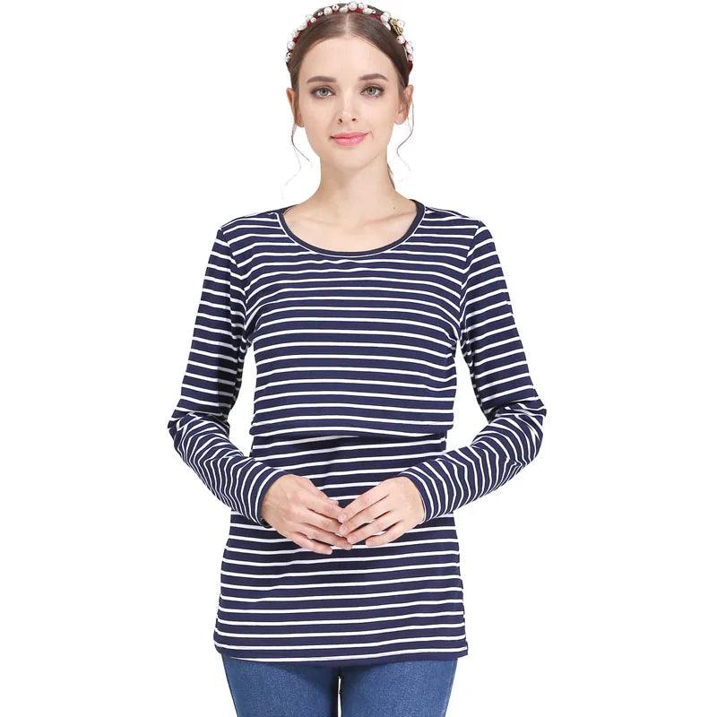 Roupas para gestantes, Roupas de maternidade de algodão, Roupas confortáveis ​​para gestantes, Roupa prática para gestantes, Roupa maternidade, Moda maternidade, Moda Gestante Versátil, Moda gestante elegante, Moda casual para gestantes, Maternidade, Gestante pronta entrega, Estilo confortável para gestantes, Blusas de Amamentação, Blusa para amamentar renner, Blusa gestante, blusa de manga longa com abertura, Blusa amamentação inverno, Conforto para mães, Abertura para amamentação