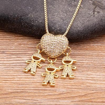 Colar Filhos Amor Eterno- O Laço Imortal que Toda Mãe Deseja Ter!, colar mãe e filho personalizado