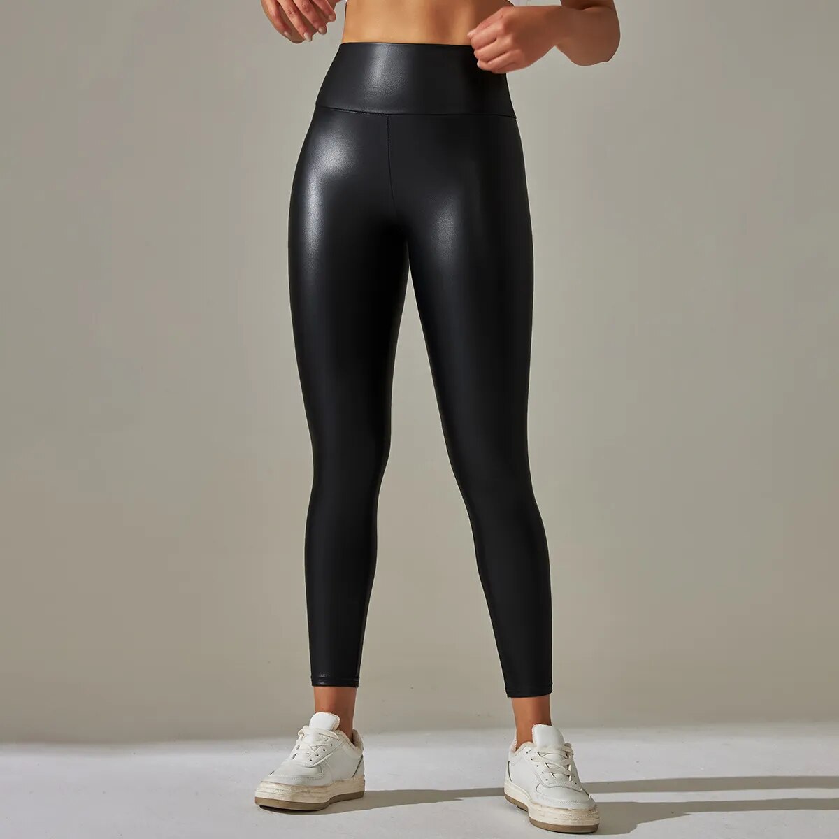 Calça Legging Efeito Couro - bossabella