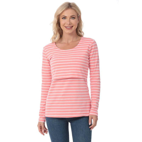 Roupas para gestantes, Roupas de maternidade de algodão, Roupas confortáveis ​​para gestantes, Roupa prática para gestantes, Roupa maternidade, Moda maternidade, Moda Gestante Versátil, Moda gestante elegante, Moda casual para gestantes, Maternidade, Gestante pronta entrega, Estilo confortável para gestantes, Blusas de Amamentação, Blusa para amamentar renner, Blusa gestante, blusa de manga longa com abertura, Blusa amamentação inverno, Conforto para mães, Abertura para amamentação