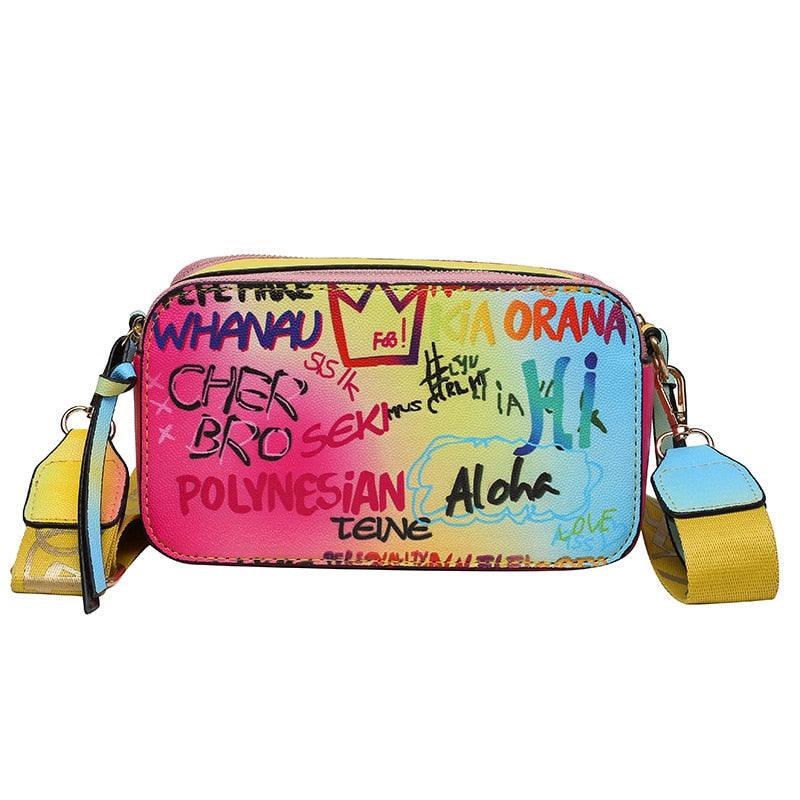 Bolsa Feminina Designer de Luxo Letra Graffiti, Moda Trend Graffiti Letras Mulheres Bolsa Ombro, Bolsa sofisticada e elegante, Bolsa descolada e moderna, Bolsa de tiracolo cores sólidas, bolsa de couro feminina arezzo, bolsa de couro, Bolsa de alta qualidade, Bolsa Couro Sintetico feminina  Shoelover, Bolsa Couro Shutz, Bolsa couro Lacoste, Bolsa couro Colcci, Bolsa Christian Dior Lady Dior Floral Graffiti Multicolor Original