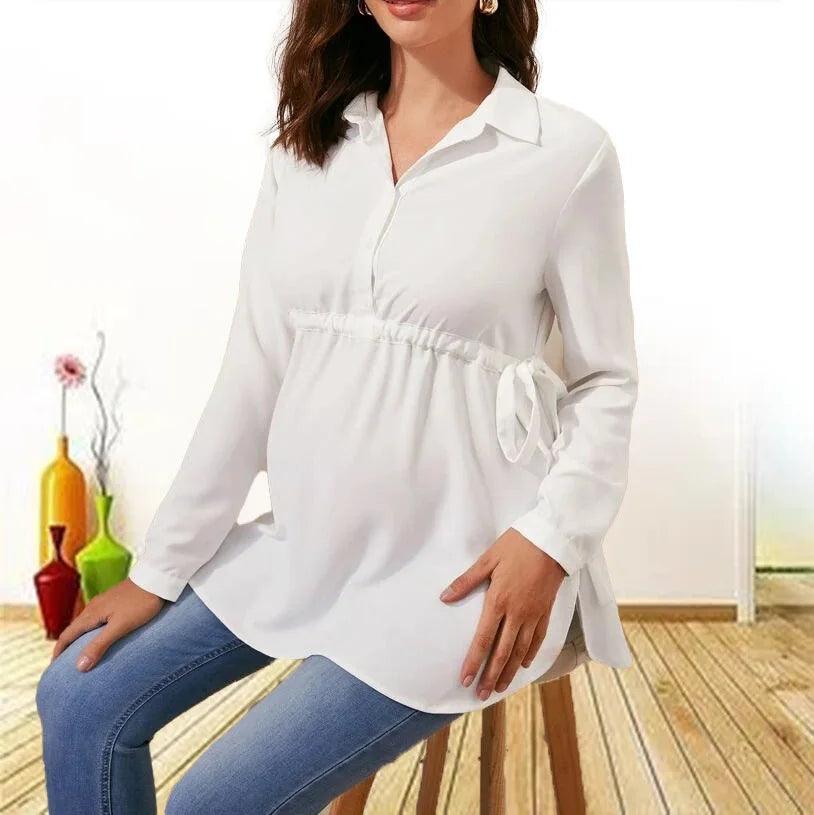 Roupas para gestantes, Roupas de maternidade de algodão, Roupas confortáveis para gestantes, Roupa prática para gestantes, Roupa maternidade, Moda maternidade, Moda Gestante Versátil, Moda gestante elegante, Moda casual para gestantes, Maternidade, Gestante pronta entrega, Estilo confortável para gestantes, Blusa gestante, Moda para futuras mamães