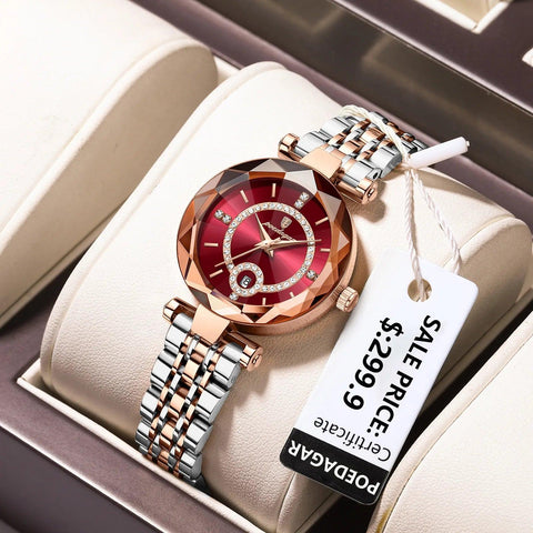 Relógio Feminino Luxo Golden Anti queda a prova D'água, Relógio feminino de quartzo analógico, relógio feminino de marca famosa, Relógio feminino de luxo, Relógio Feminino, Relógio de Luxo Feminino, relogios, Qual é o relógio feminino que está na moda? ,mais vendidos