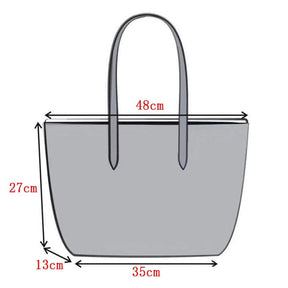 Bolsa Tote Lacoste L.12.12 Com Zíper - bossabella