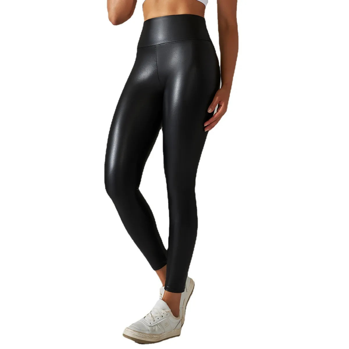 Calça Legging Efeito Couro - bossabella