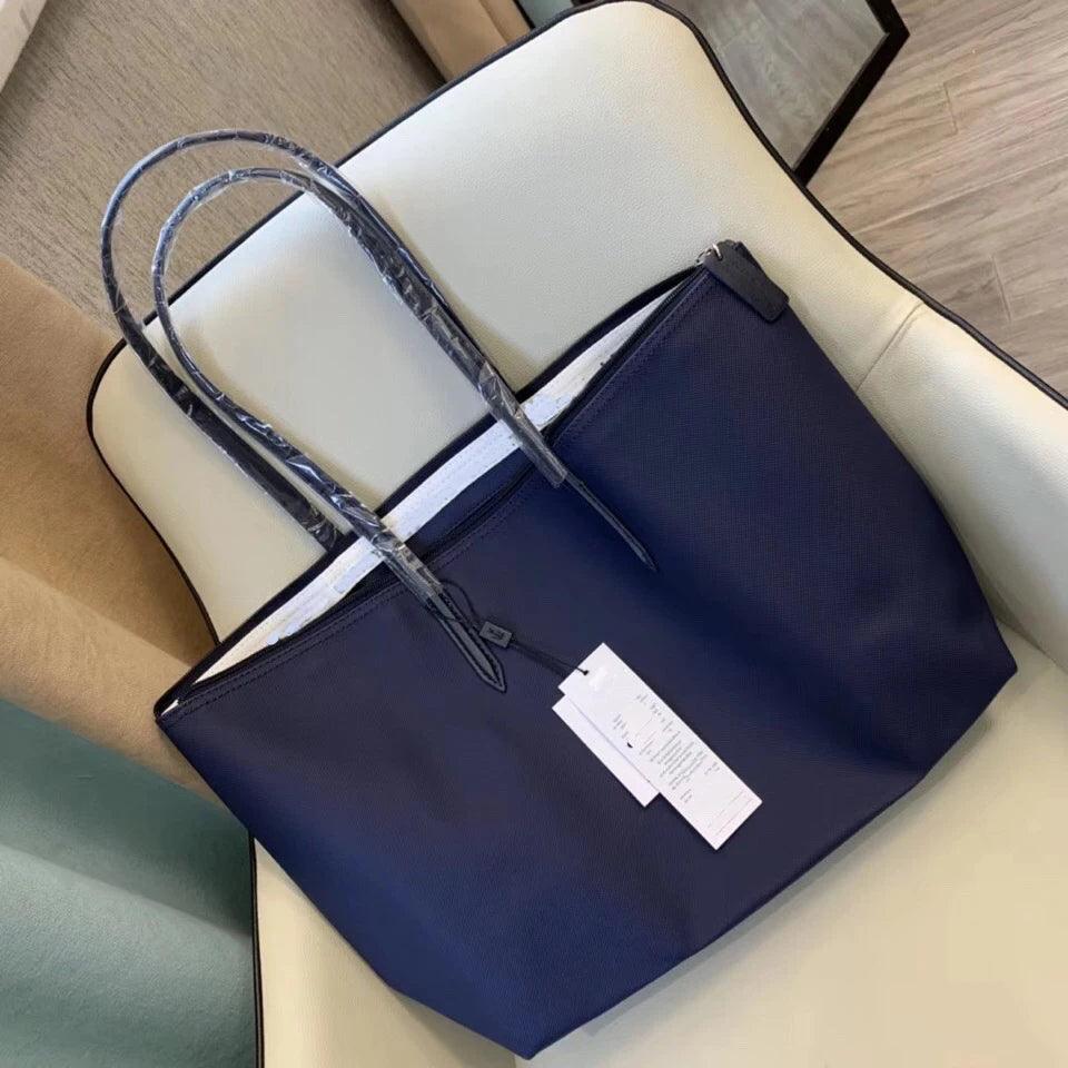 Bolsa Tote Lacoste L.12.12 Com Zíper - bossabella, Bolsa Tote Lacoste L.12.12 Com Zíper, Bolsa Tote L.12.12, bolsa lacoste original, Bolsa Lacoste feminina original, bolsa lacoste feminina couro, bolsa lacoste feminina, bolsa lacoste couro, Bolsa Lacoste