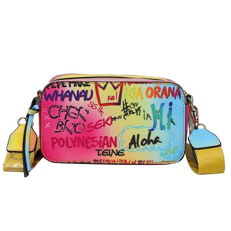 Bolsa Feminina Designer de Luxo Letra Graffiti, Moda Trend Graffiti Letras Mulheres Bolsa Ombro, Bolsa sofisticada e elegante, Bolsa descolada e moderna, Bolsa de tiracolo cores sólidas, bolsa de couro feminina arezzo, bolsa de couro, Bolsa de alta qualidade, Bolsa Couro Sintetico feminina  Shoelover, Bolsa Couro Shutz, Bolsa couro Lacoste, Bolsa couro Colcci, Bolsa Christian Dior Lady Dior Floral Graffiti Multicolor Original