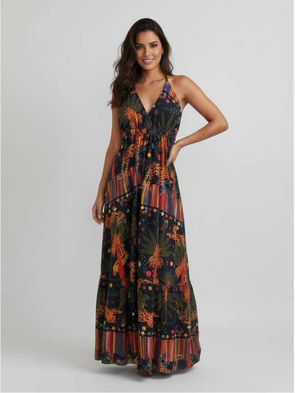 Vestidos Zizane, Vestidos Zara, Vestidos Renner, vestidos estampado na promoção,  vestidos x  Vestidos Elegantes, Vestidos C&A, vestidos, Vestido Zara, Vestido Renner, Vestido Longo Estampado com Amarração nas Costas, Vestido Farm, vestido c&a promoção, Vestido C&A, vestido Amaro, Roupas Femininas, roupas, Quais são os vestidos que estão na moda?, Vestido Longo de Alcinha Busto Com Amarração Estampa Florida, Vestido Longo Alça com Bojo Forrado, Vestido Longo Amimal Estampado Elegante