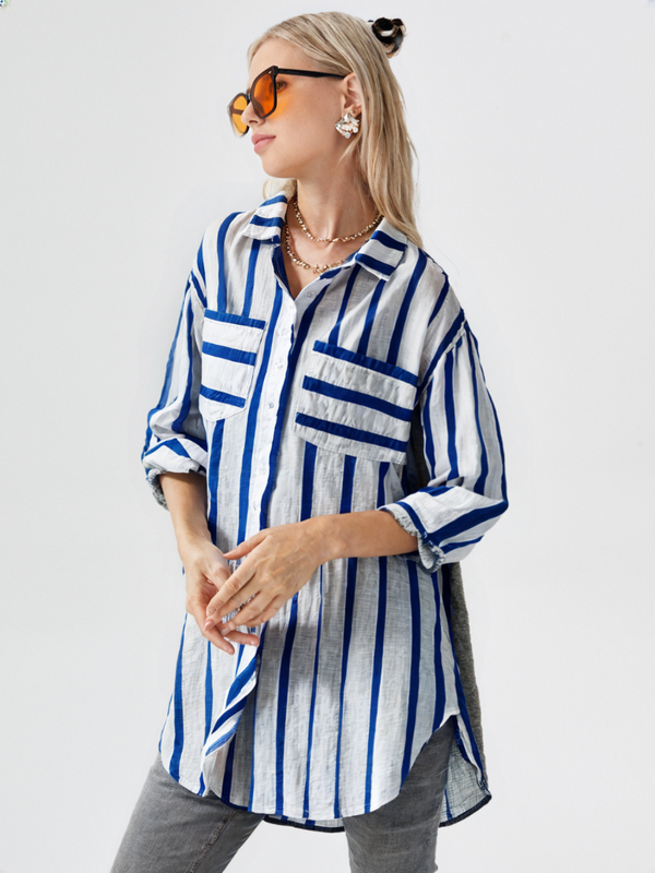 Camisa Feminina Social Listrada™
