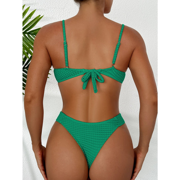 Biquíni Texturizado com Modelagem Confortável e Elegante