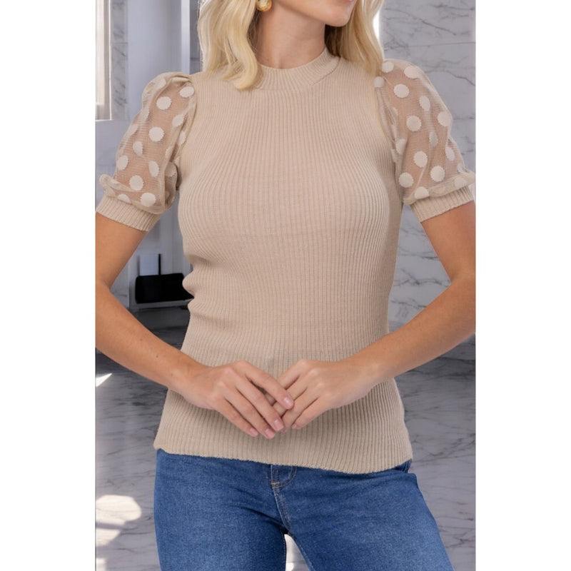  Camisas e Blusas, Blusas Femininas Zara, Blusa Feminina Zara, Blusa Feminina Renner, Blusa feminina, Blusa Feminina Tricot Manga Curta em Tule, blusa feminina tricot, blusa manga curta feminina, blusa com tule elegante, roupa feminina sofisticada, moda feminina delicada, blusa casual chic, look moderno feminino, blusa confortável e estilosa, tendência moda feminina 2025, Novidades, lançamento