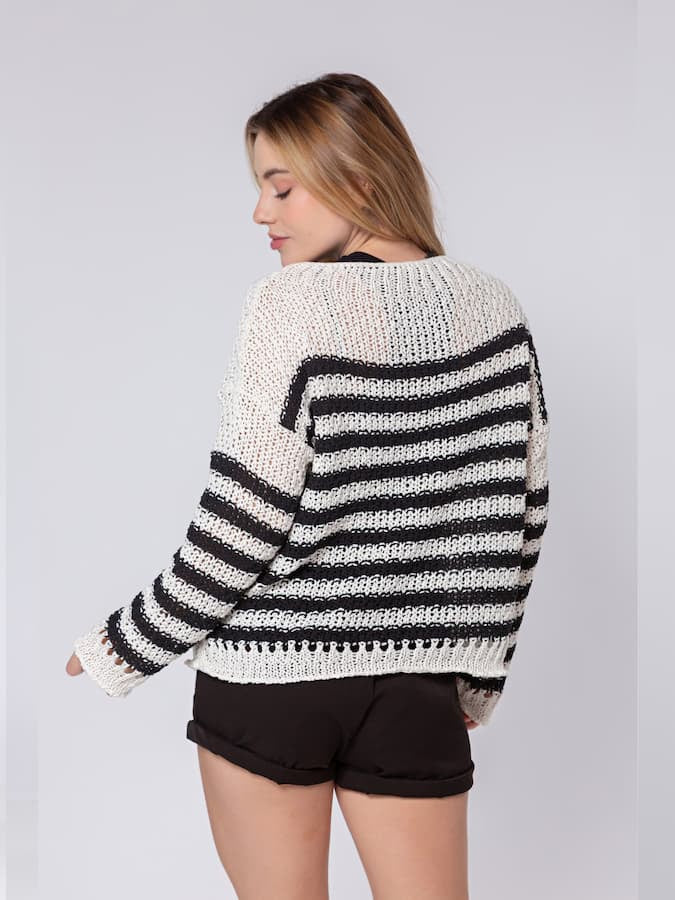 Casaco Feminino Crochê Tricô