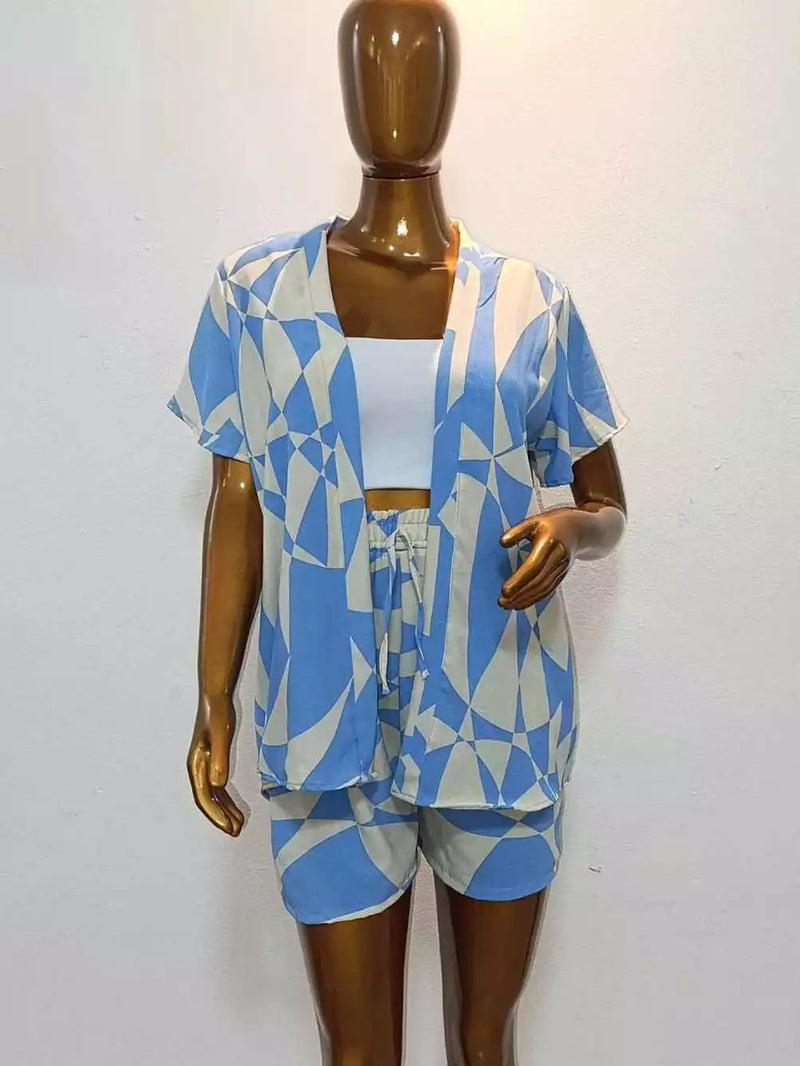 Conjunto Kimono Feminino Blusa e Short