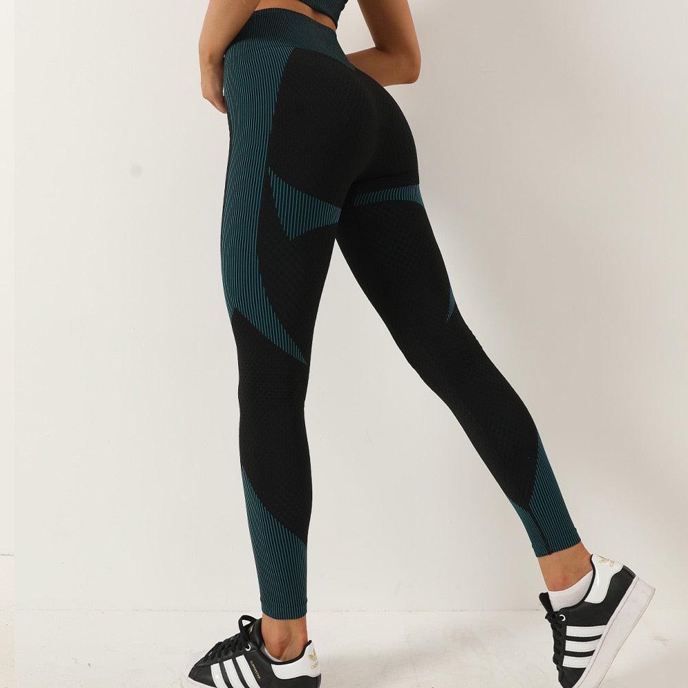 Calça Feminina Fitness Cós Alto Confort Sem Costura-Lançamento