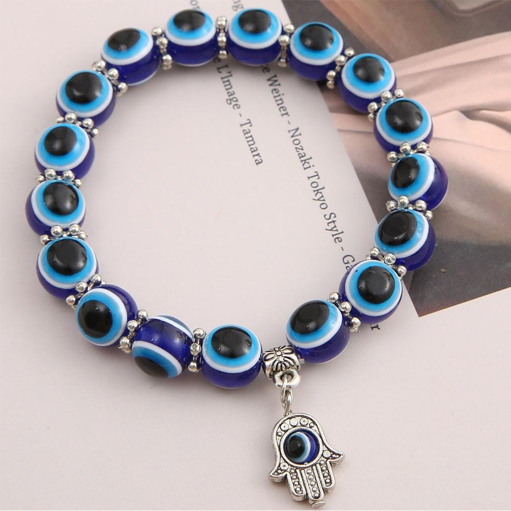 Pulseira Feminina Olho Grego + Pingente Boa Vibração ( Grátis) - bossabella, Qual significado de pulseira com olho grego?, Pulseira olho grego shopee, Pulseira olho grego bijuteria, Pulseira de Olho Grego, Onde usar pulseira de olho grego?, mais vendidos, Joias, joias Vivara